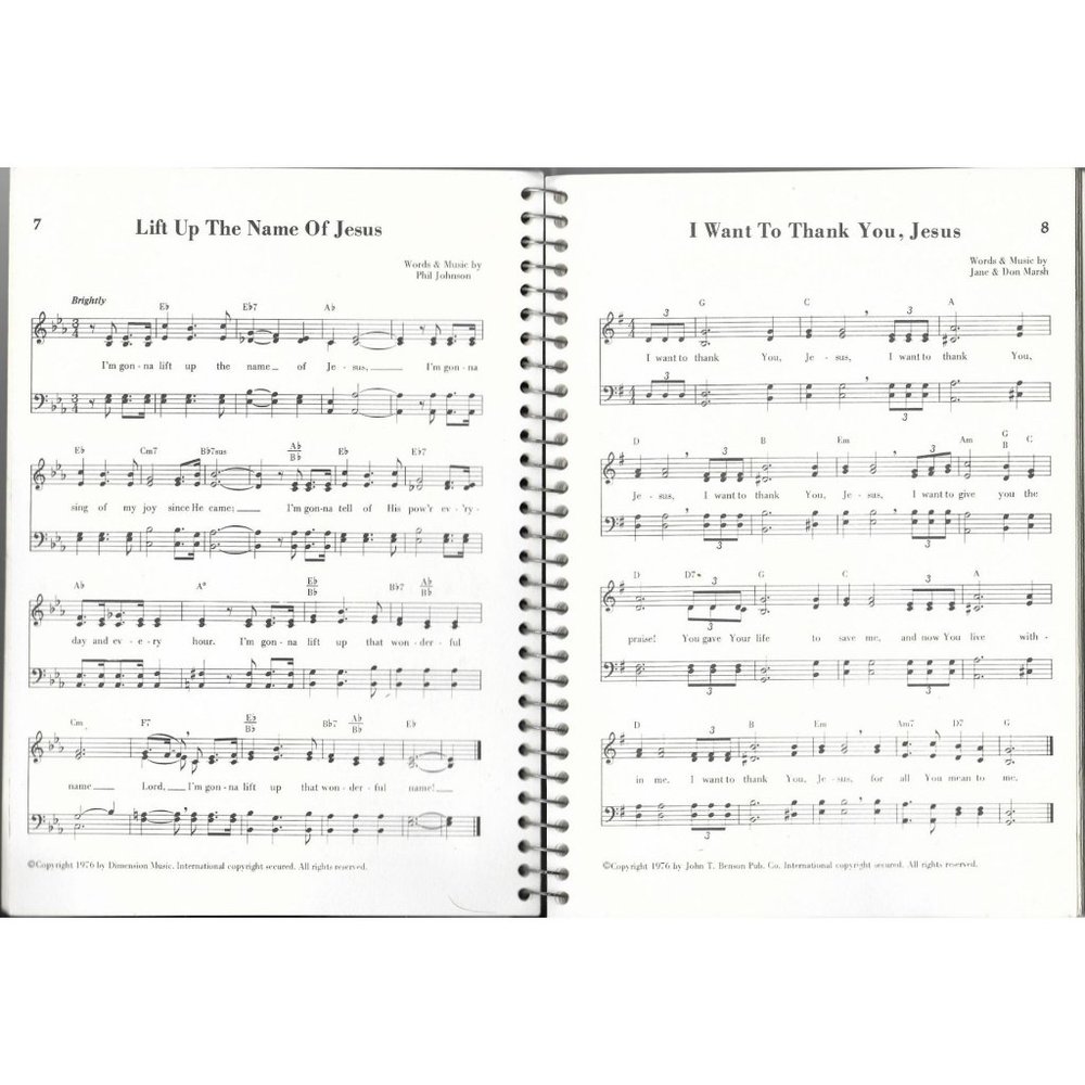 Lift Him Up Songbook for Todays Christians Marsh 1977 Unite Sing Invite Rejoice - Picture 5 of 5
